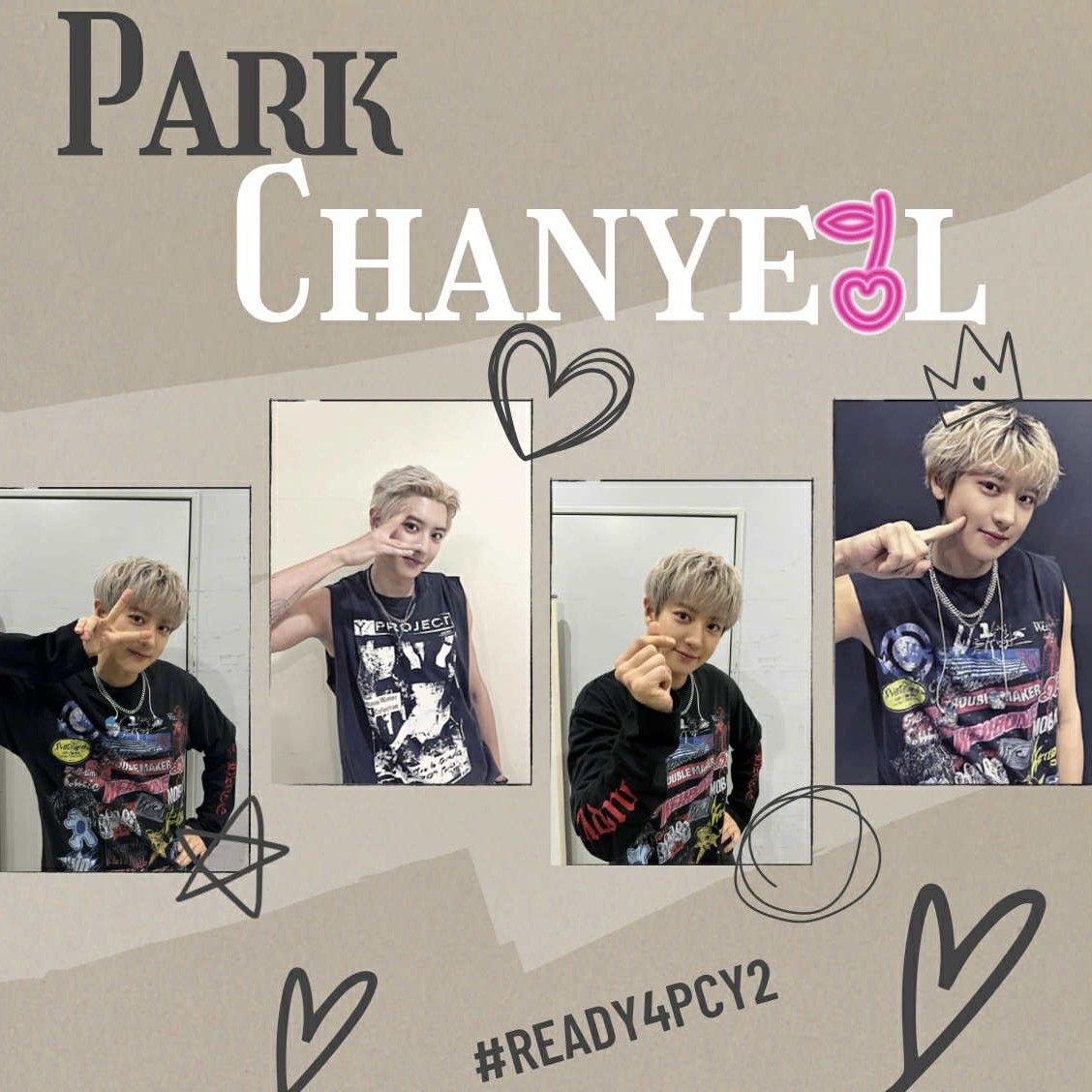 Recent activity shot of Chanyeol (EXO)