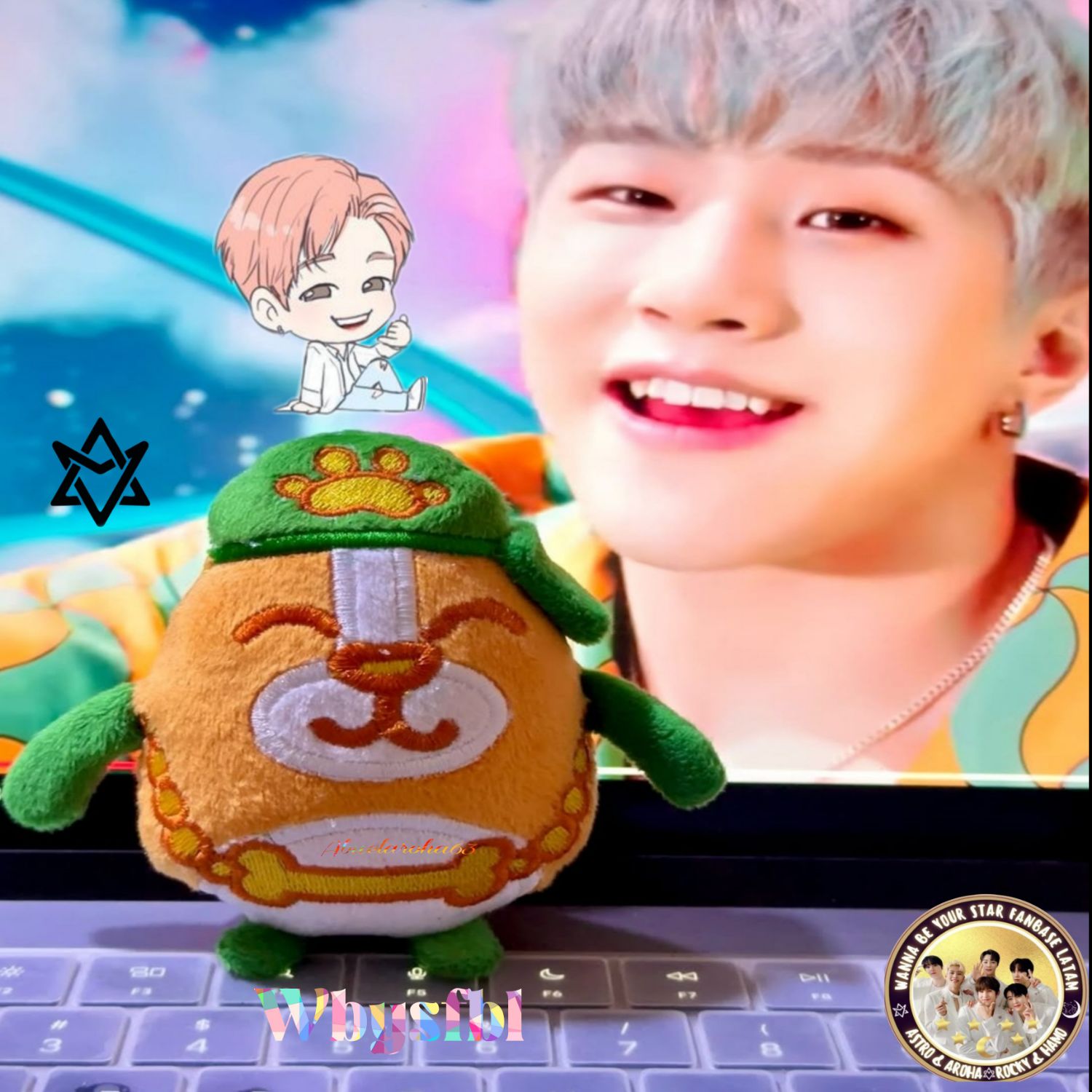A moment captured by ASTRO's fan