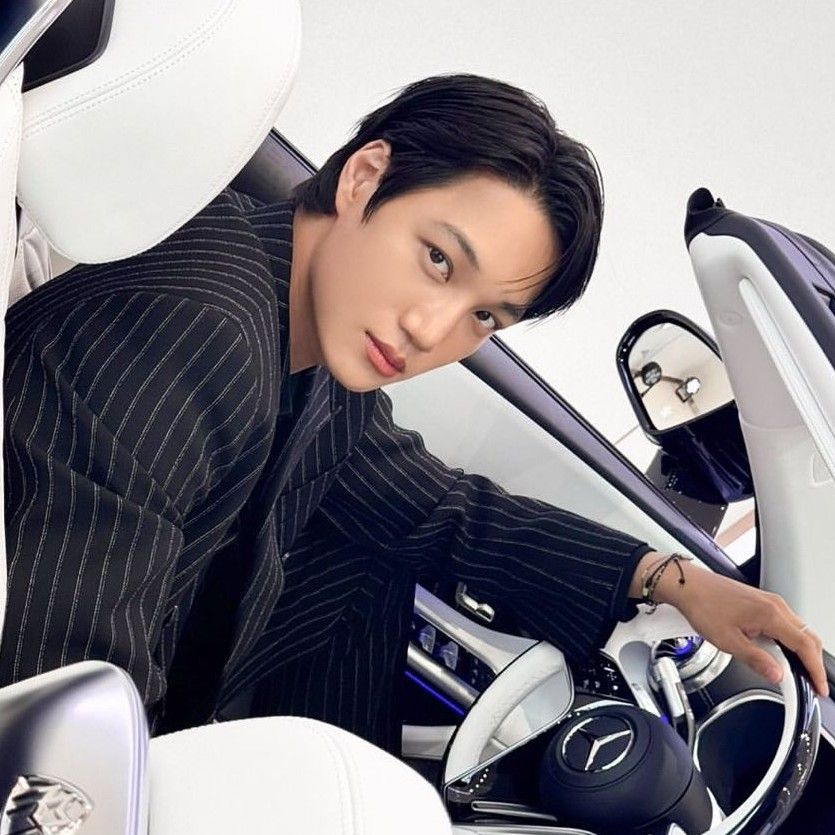 Momen yang diabadikan oleh penggemar Kai (EXO)