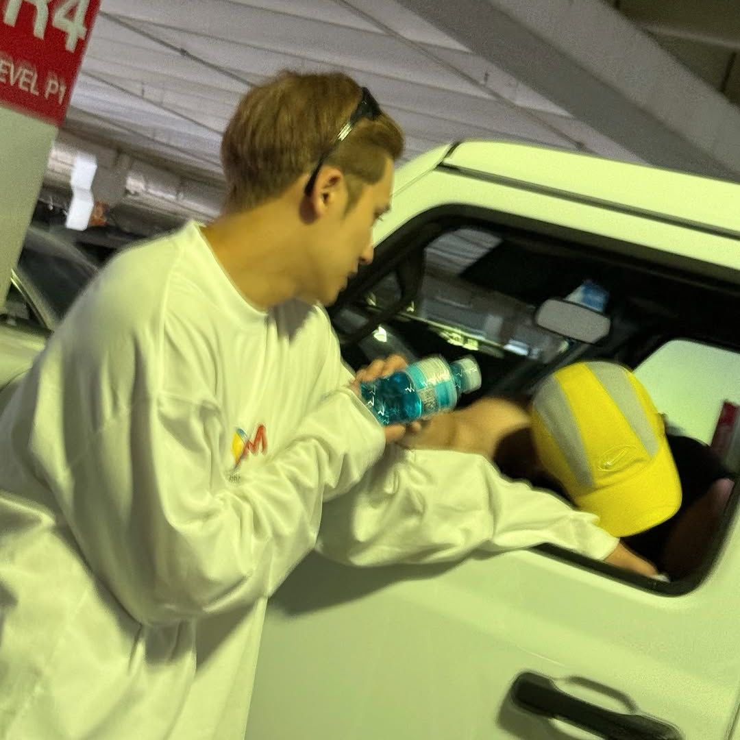 Recent activity shot of Mingyu (SEVENTEEN)