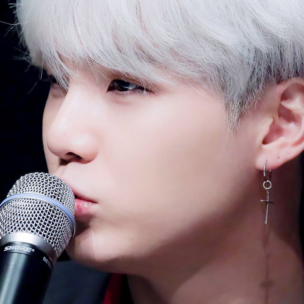 Recent activity shot of SUGA (BTS)