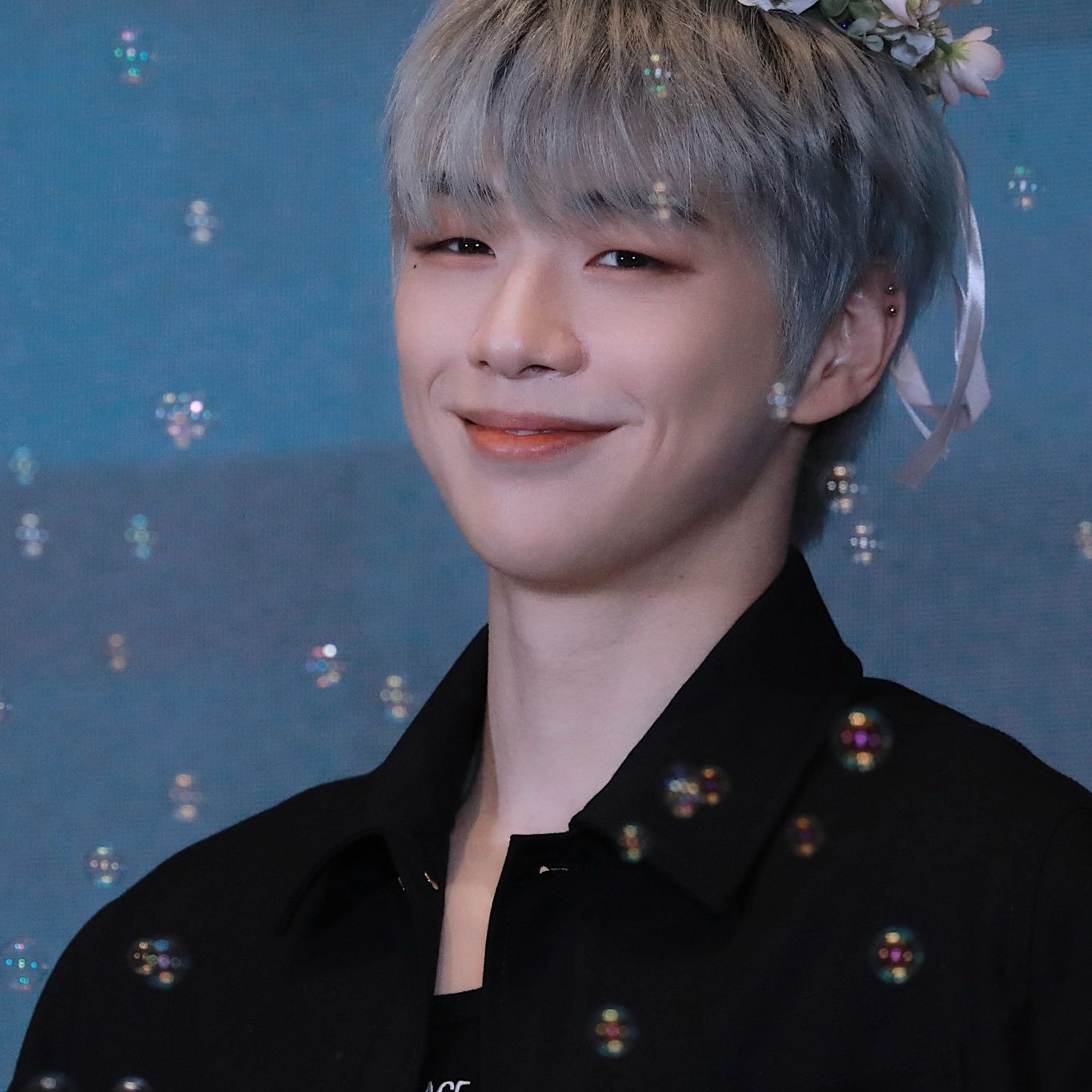 A moment captured by Kang Daniel's fan