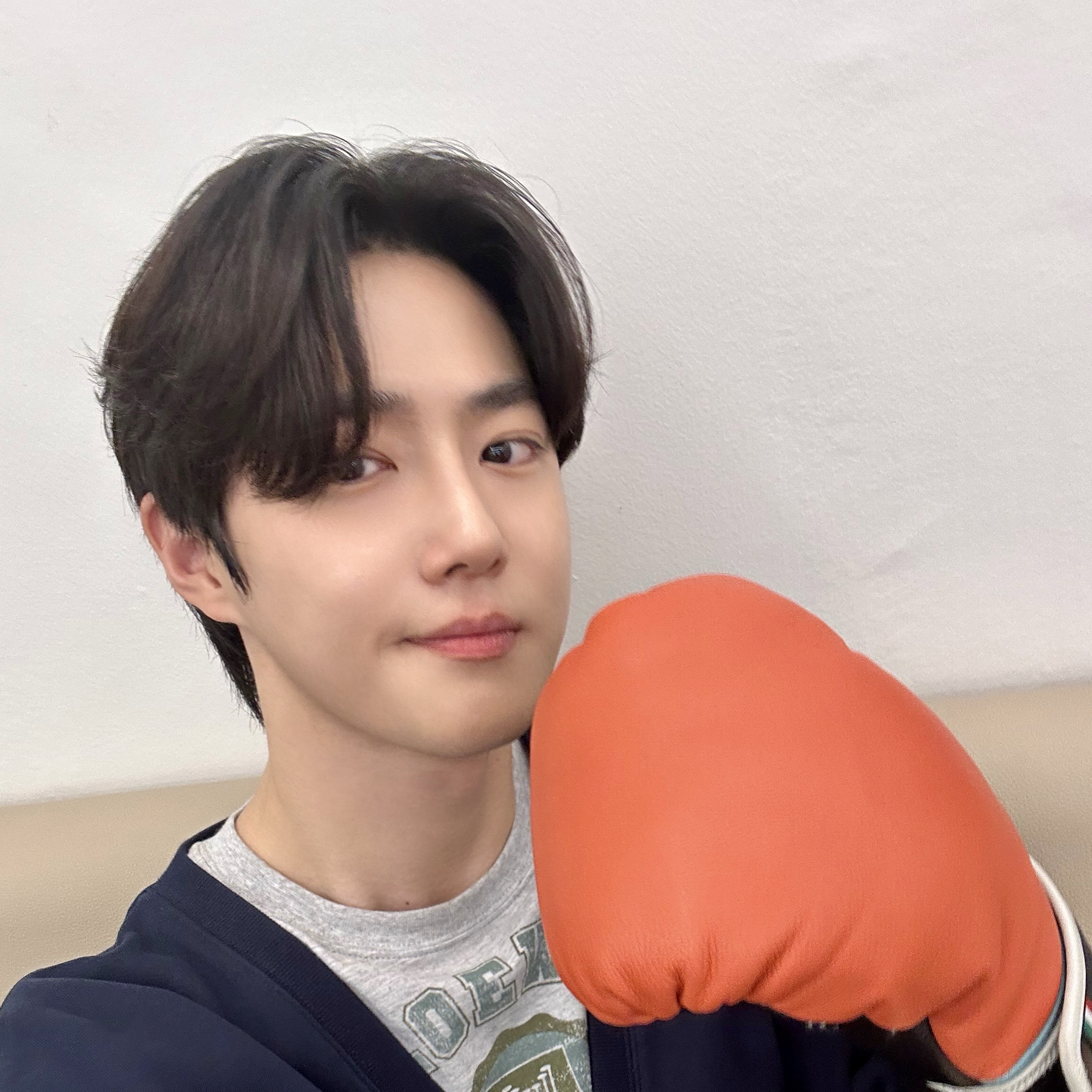A moment captured by Suho (EXO)'s fan