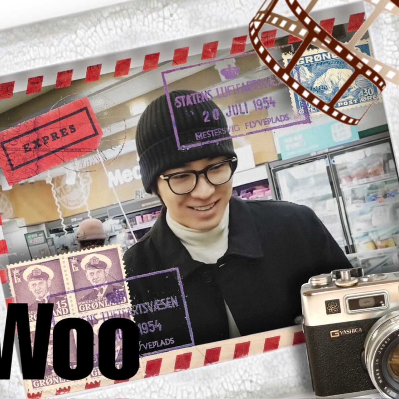 A moment captured by Wonwoo (SEVENTEEN)'s fan