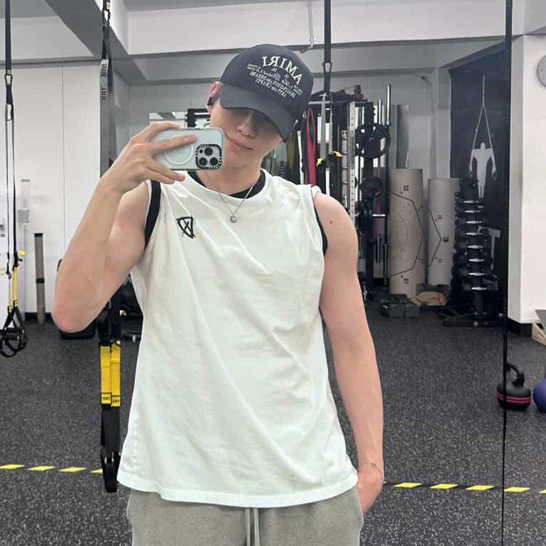 A moment captured by Kang Daniel's fan