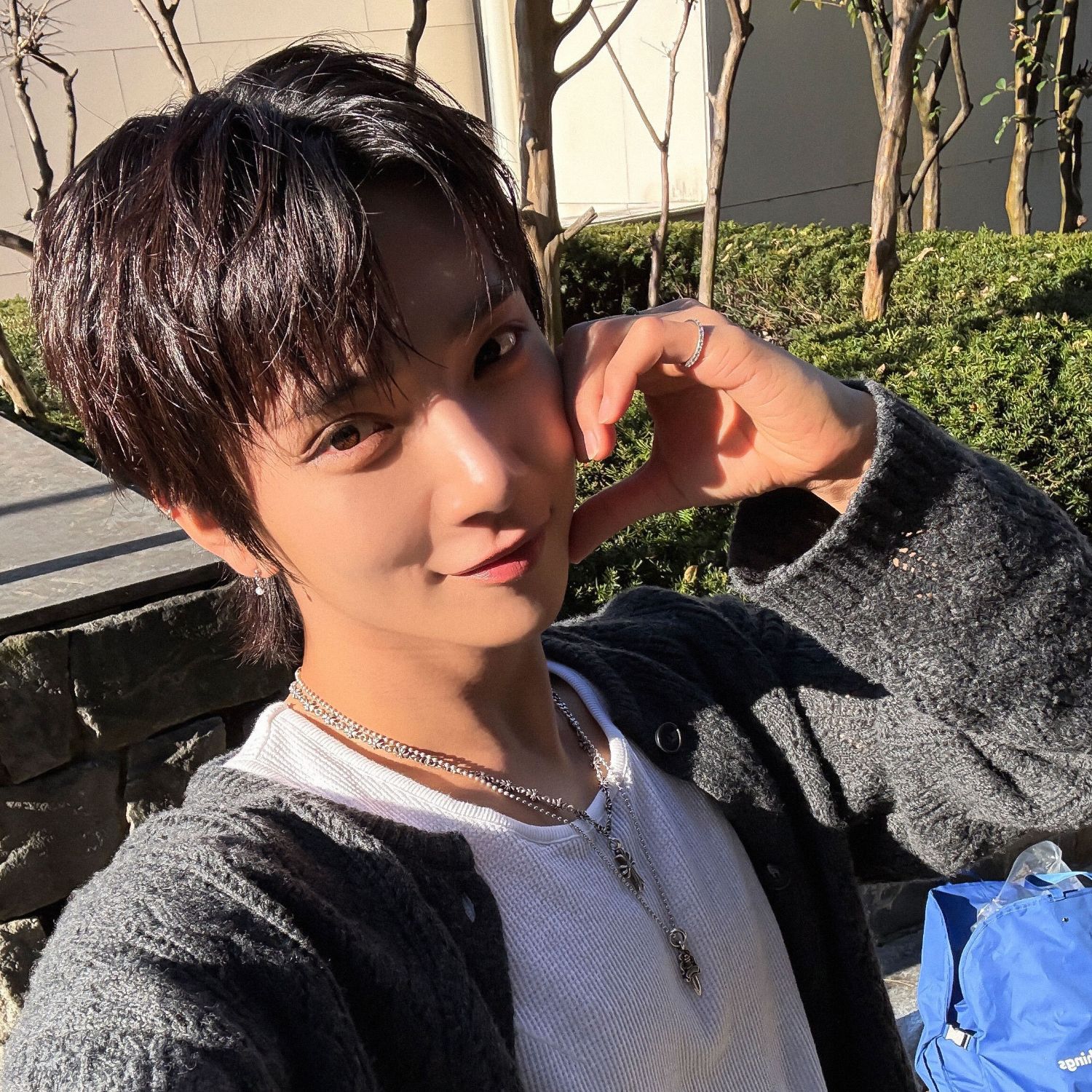 A moment captured by Joshua (SEVENTEEN)'s fan