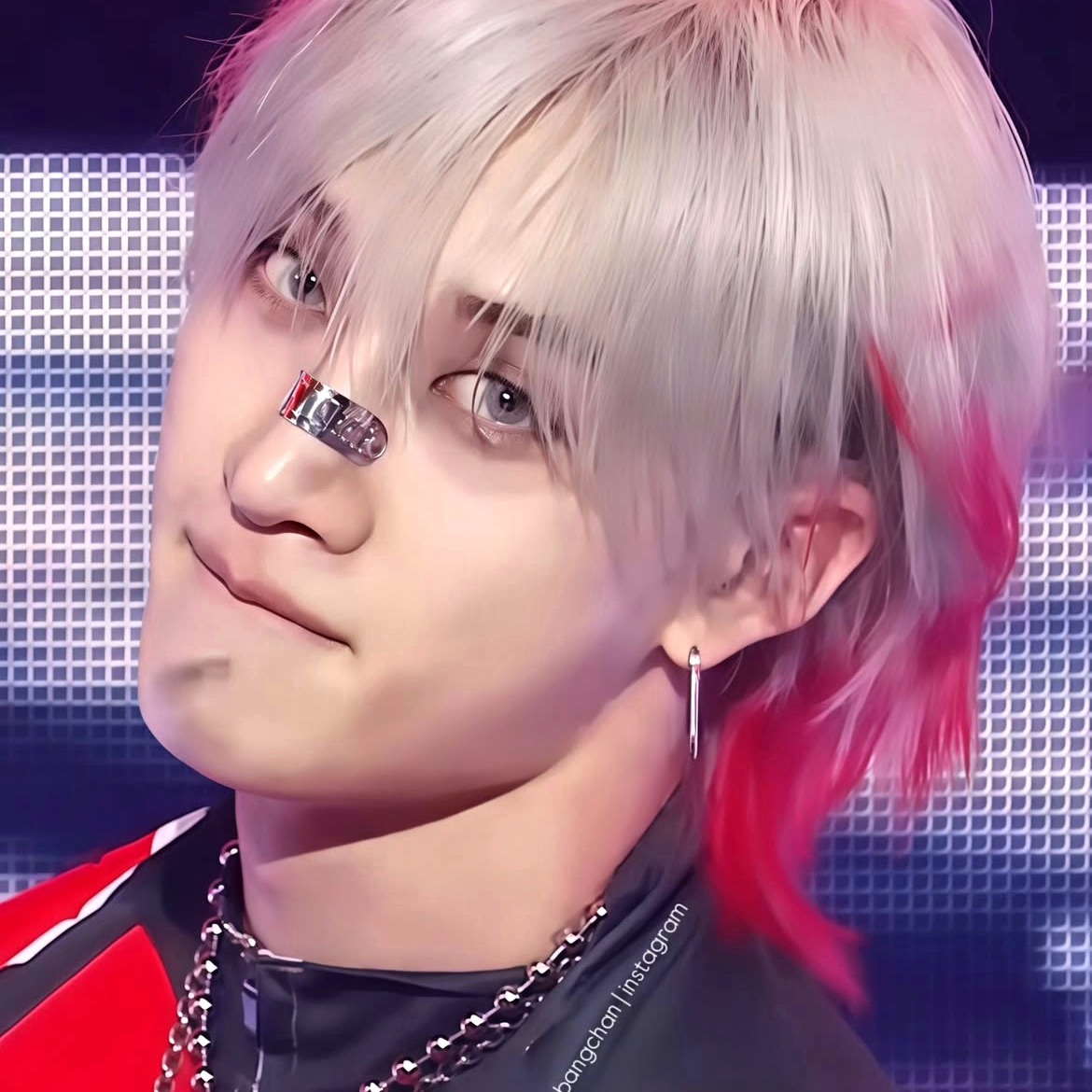 Recent activity shot of Bang Chan (Stray Kids)