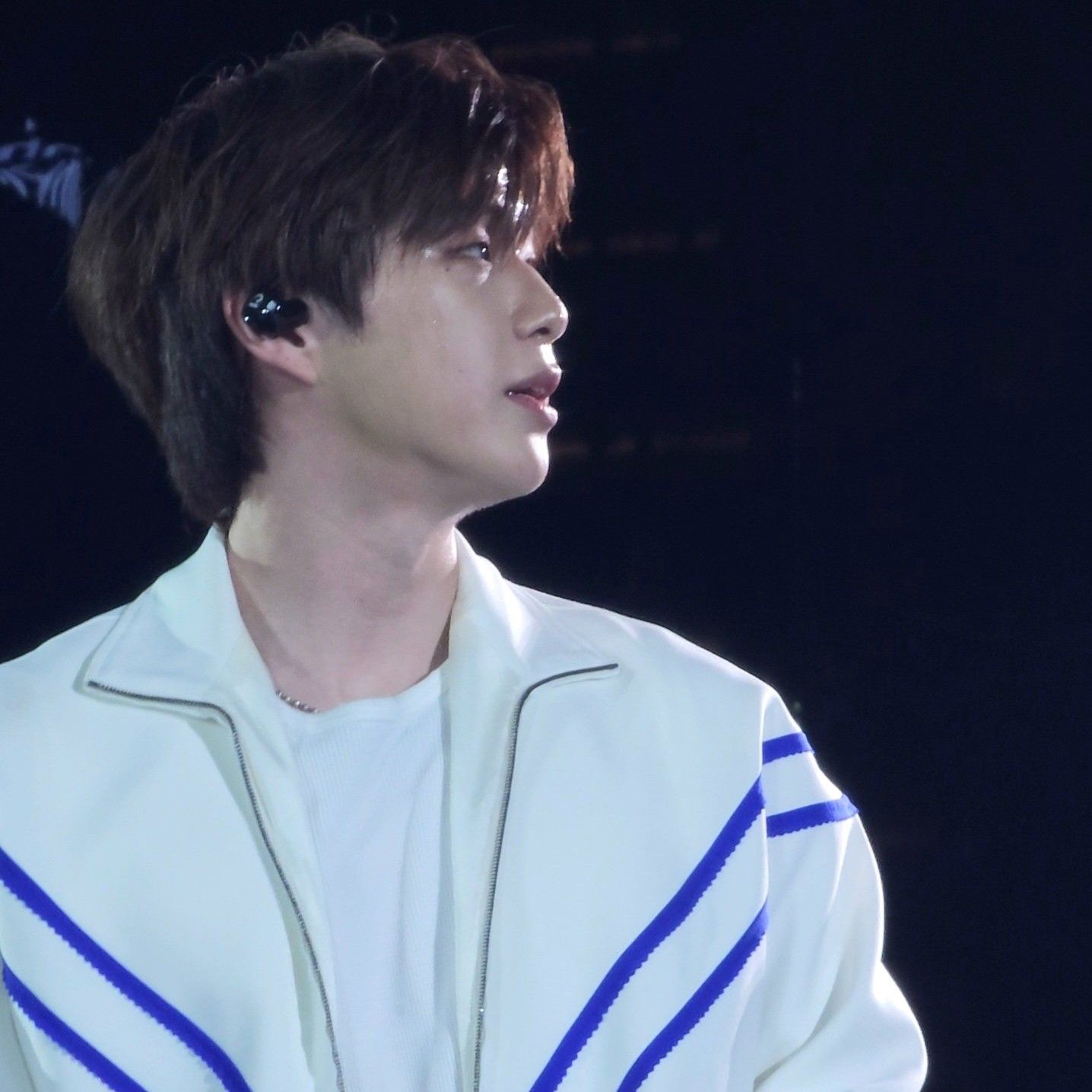 A moment captured by Kang Daniel's fan