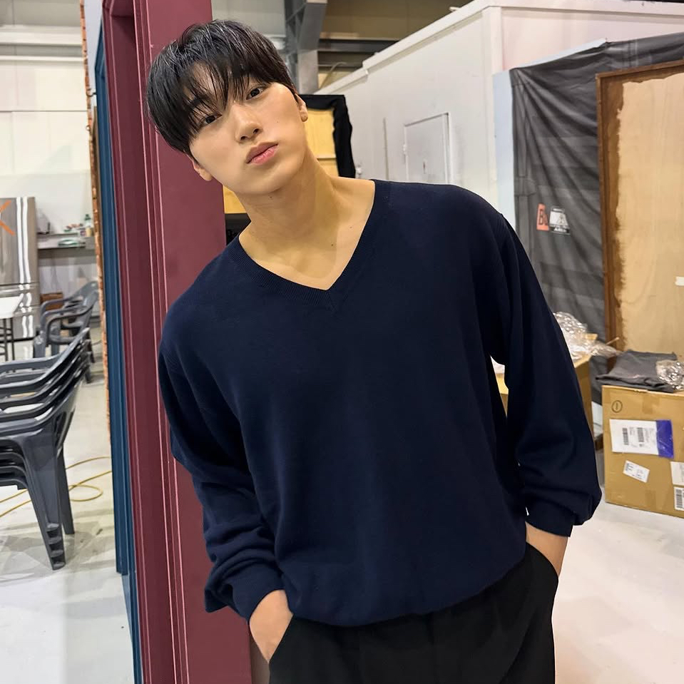 A moment captured by San (ATEEZ)'s fan