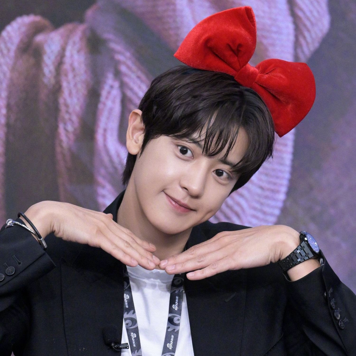 A moment captured by Chanyeol (EXO)'s fan