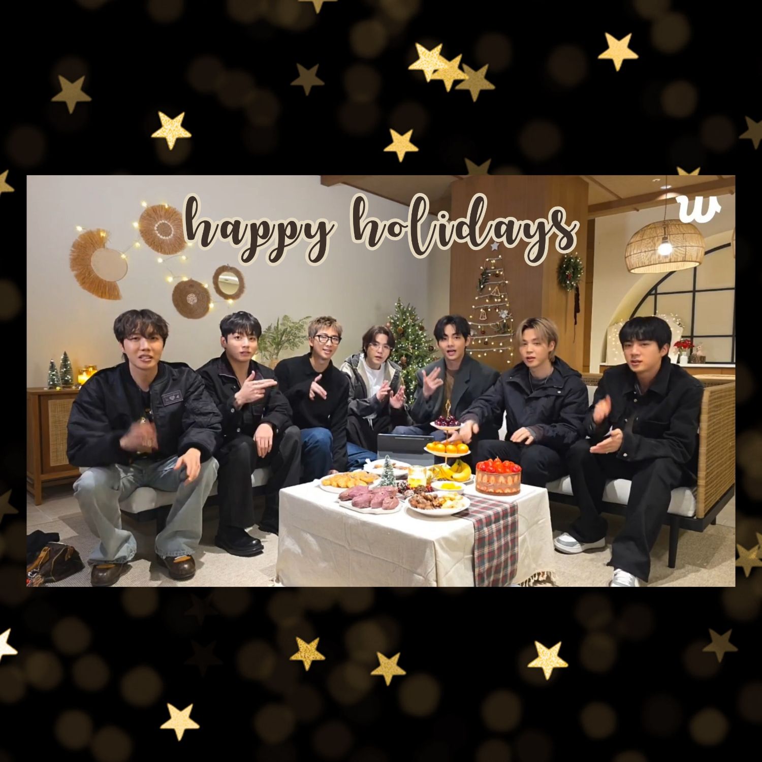 A moment captured by BTS's fan