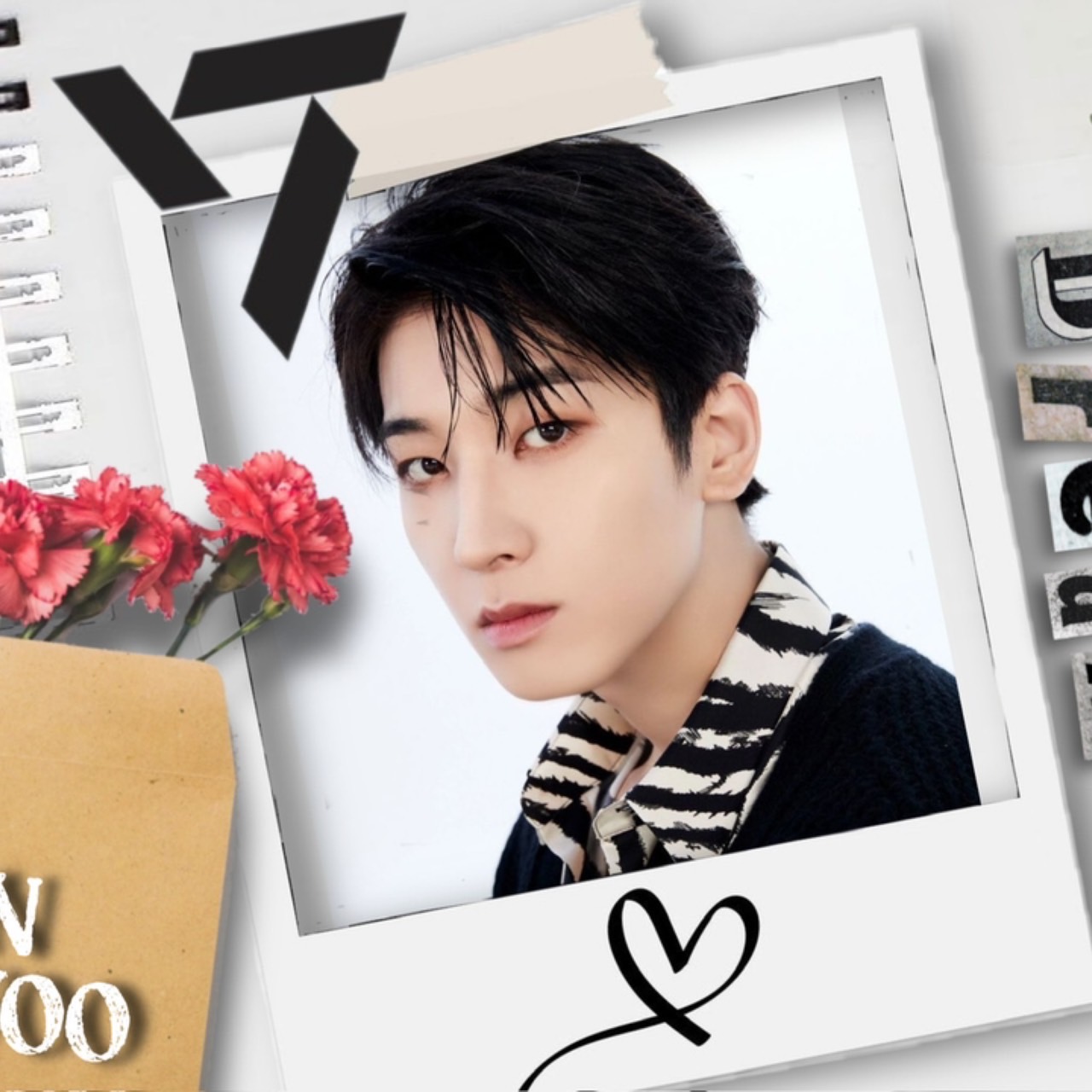 A moment captured by Wonwoo (SEVENTEEN)'s fan