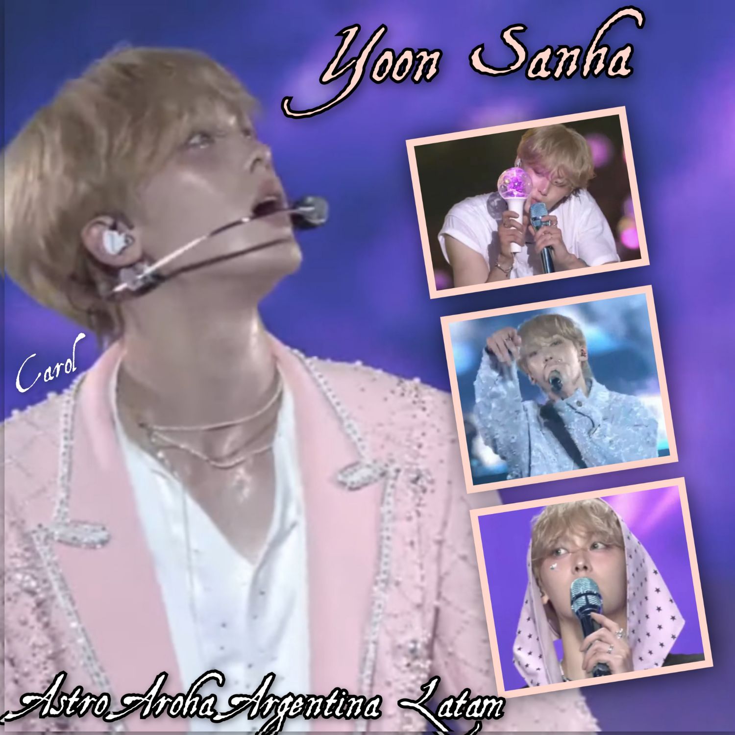 A moment captured by Sanha (ASTRO)'s fan