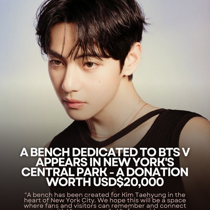 Recent activity shot of V (BTS)