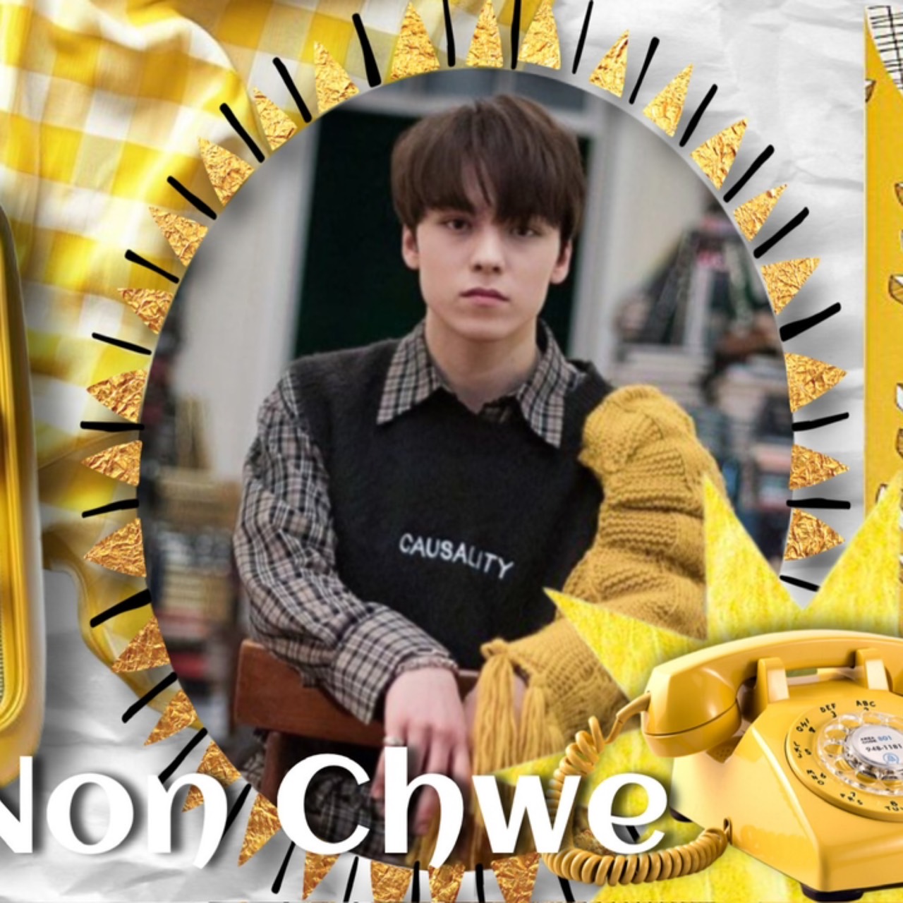 Momen yang diabadikan oleh penggemar Vernon (SEVENTEEN)