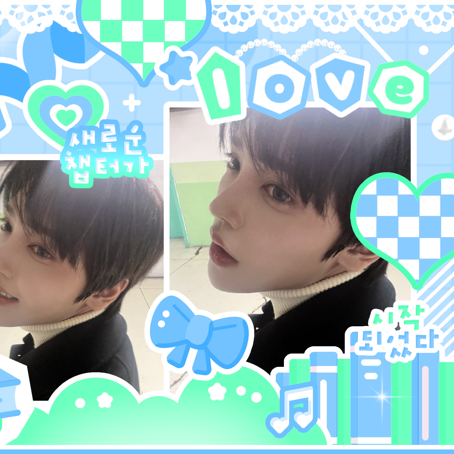 Behind-the-scenes cut of Jang Haneum