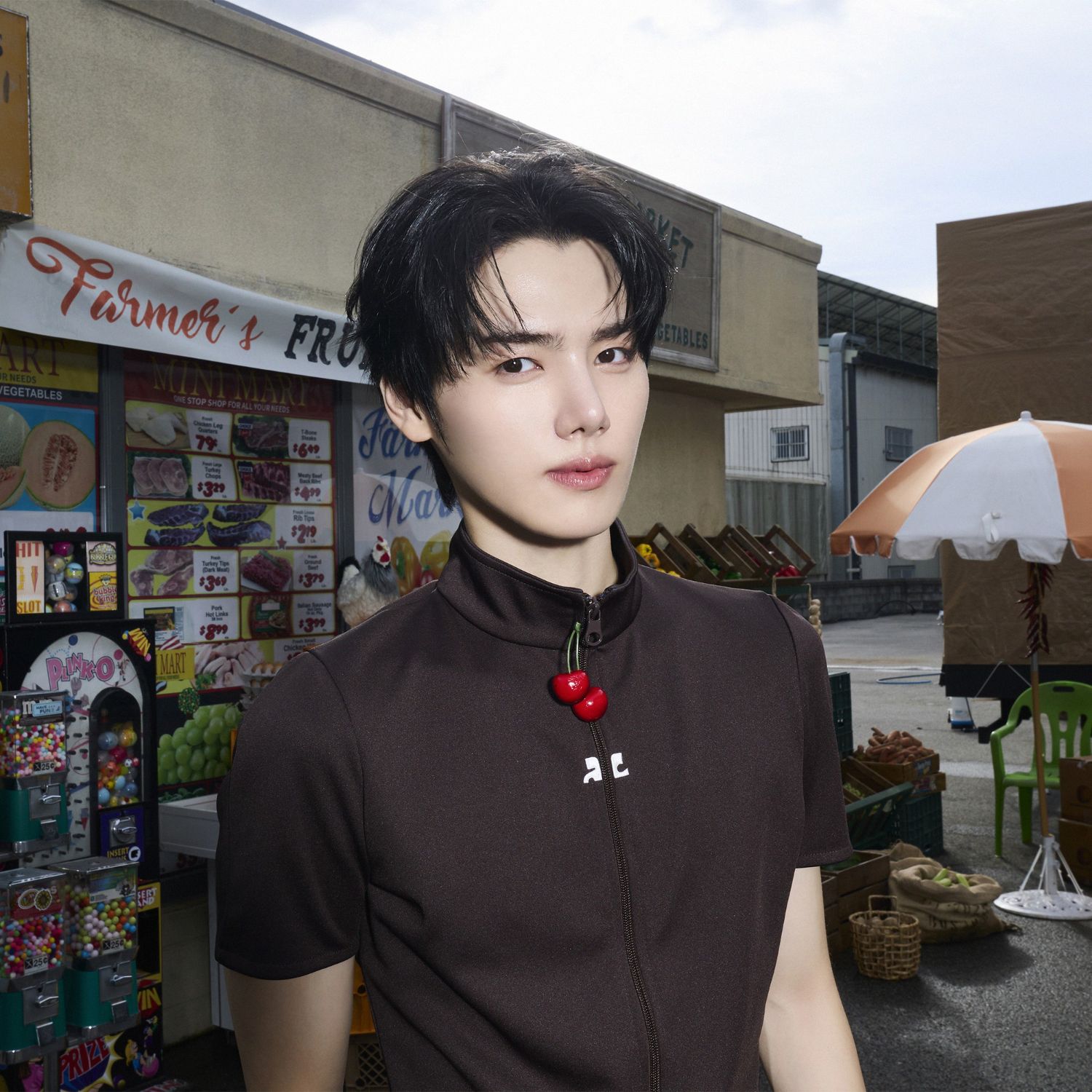 A moment captured by Minhee (CRAVITY)'s fan