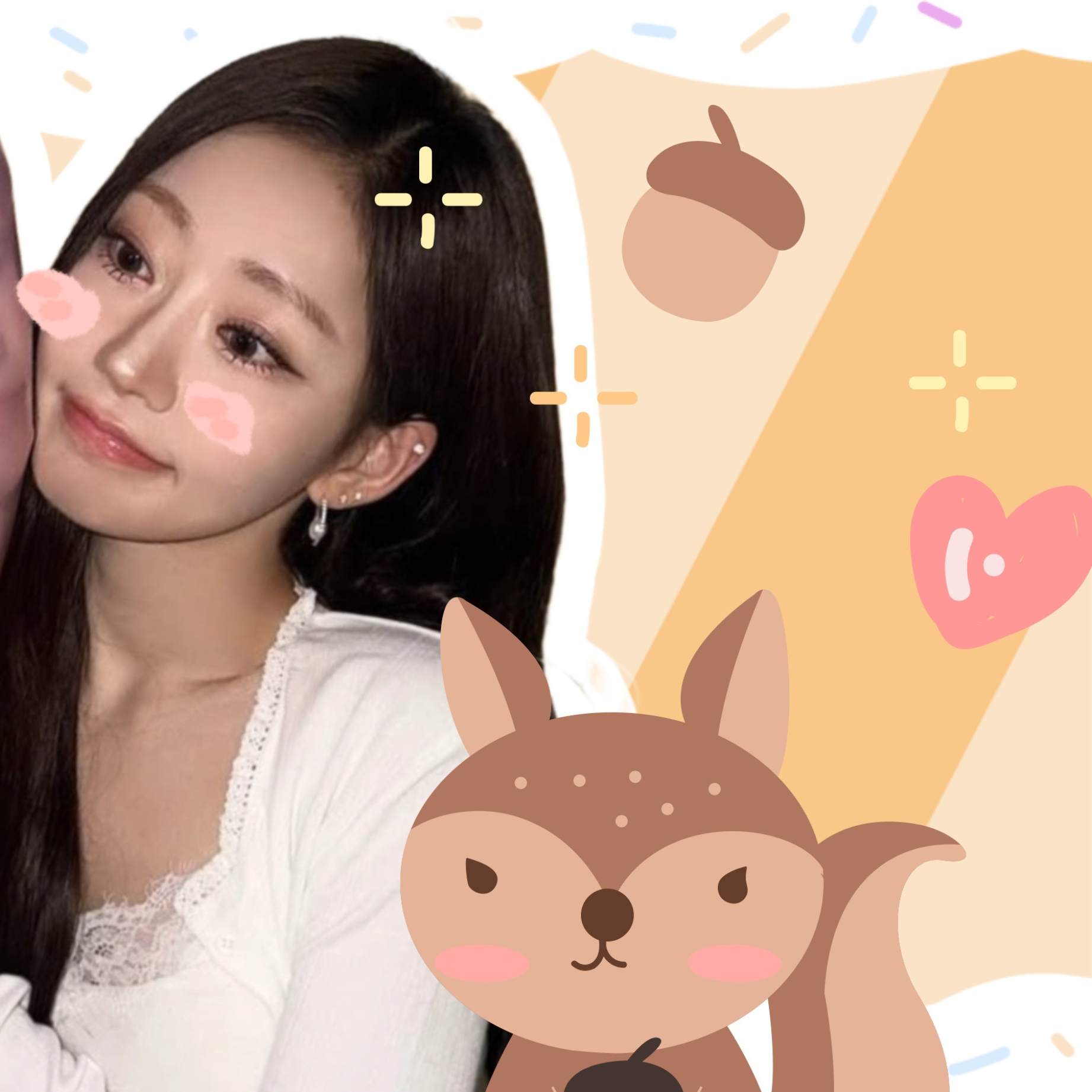 Julie (KISS OF LIFE)粉絲拍下的瞬間