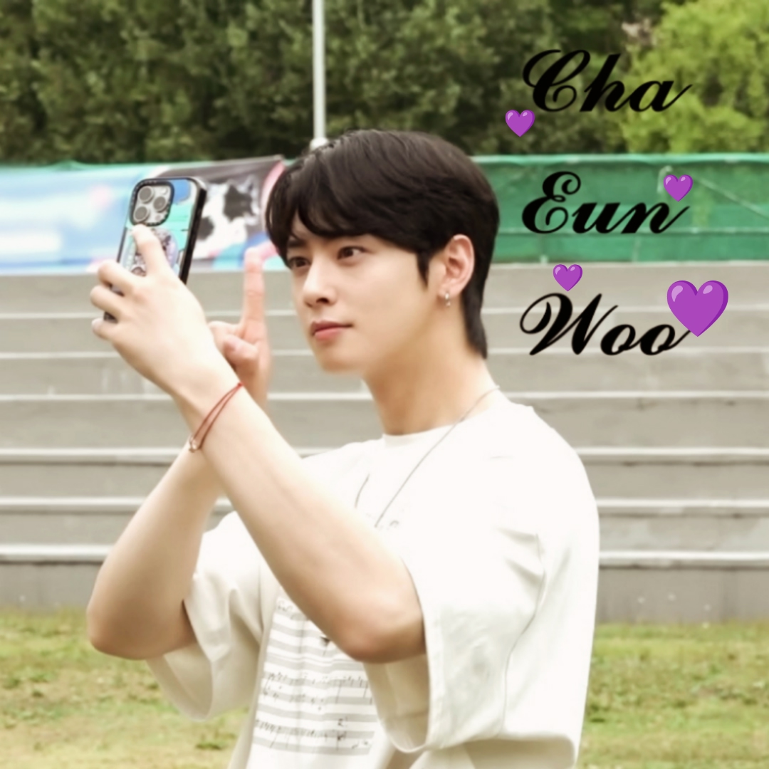 Recent activity shot of Eunwoo (ASTRO)