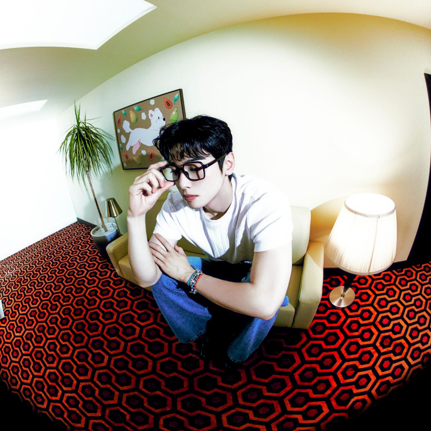 A moment captured by Eunwoo (ASTRO)'s fan