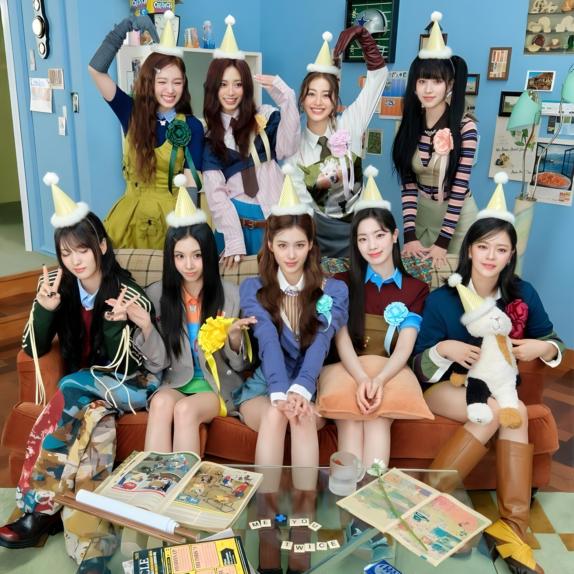 Behind-the-scenes cut of TWICE