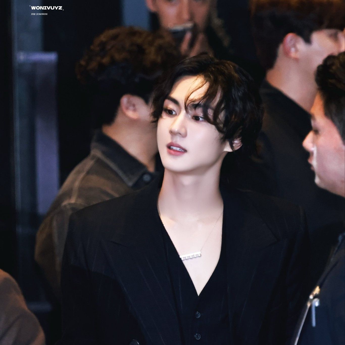 Behind-the-scenes cut of Jungwon (ENHYPEN)