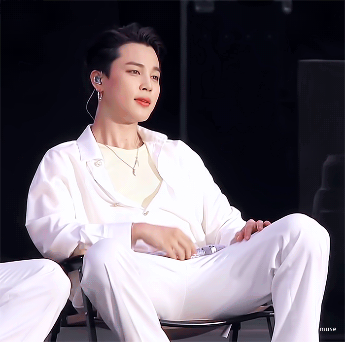 Recent activity shot of Jimin (BTS)