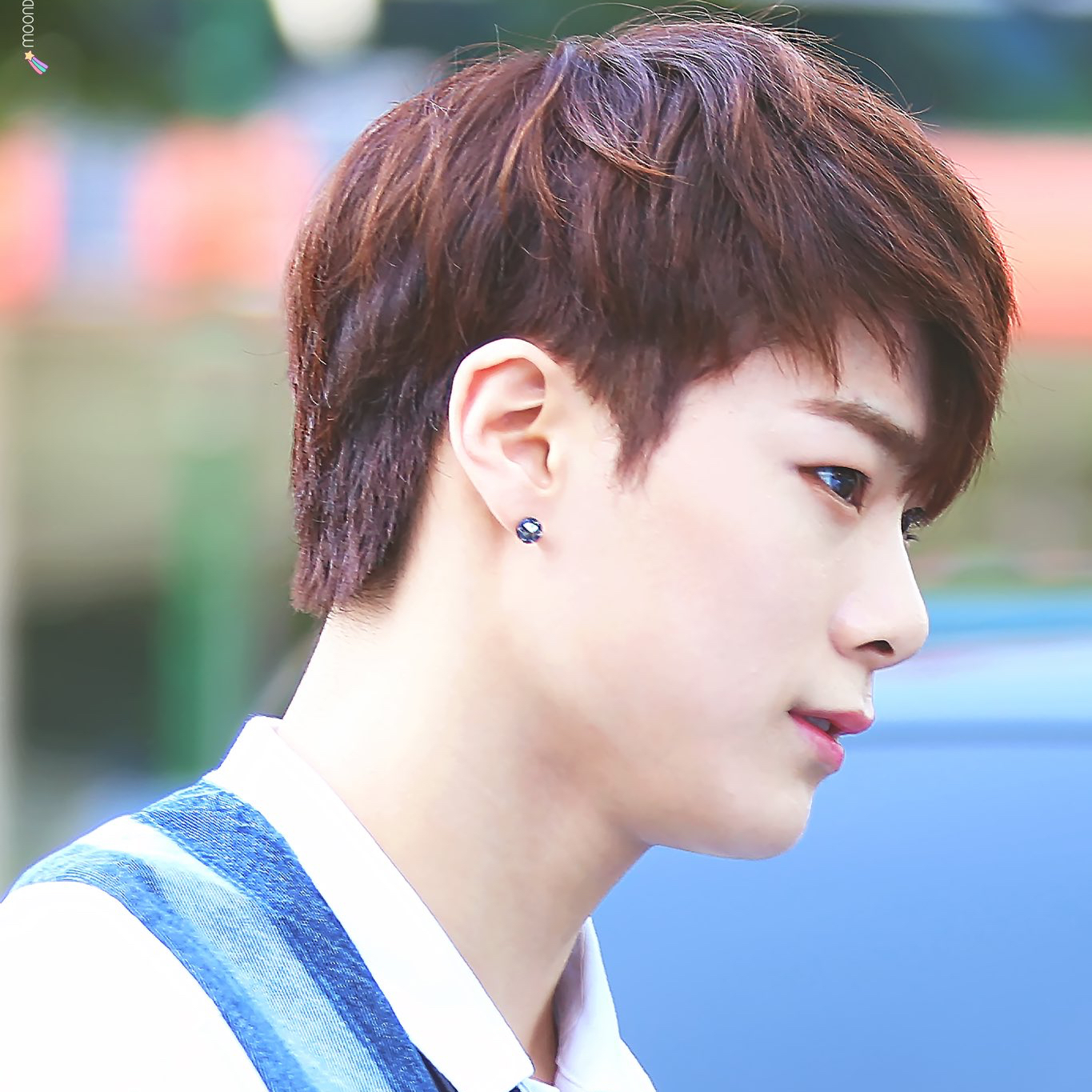 A moment captured by Moonbin (ASTRO)'s fan