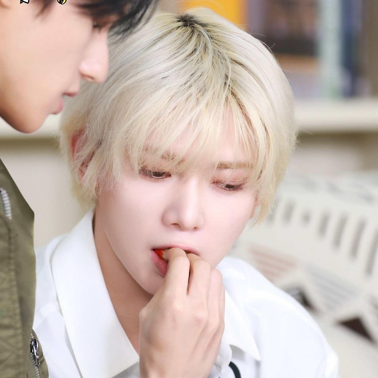 Behind-the-scenes cut of Yeosang (ATEEZ)