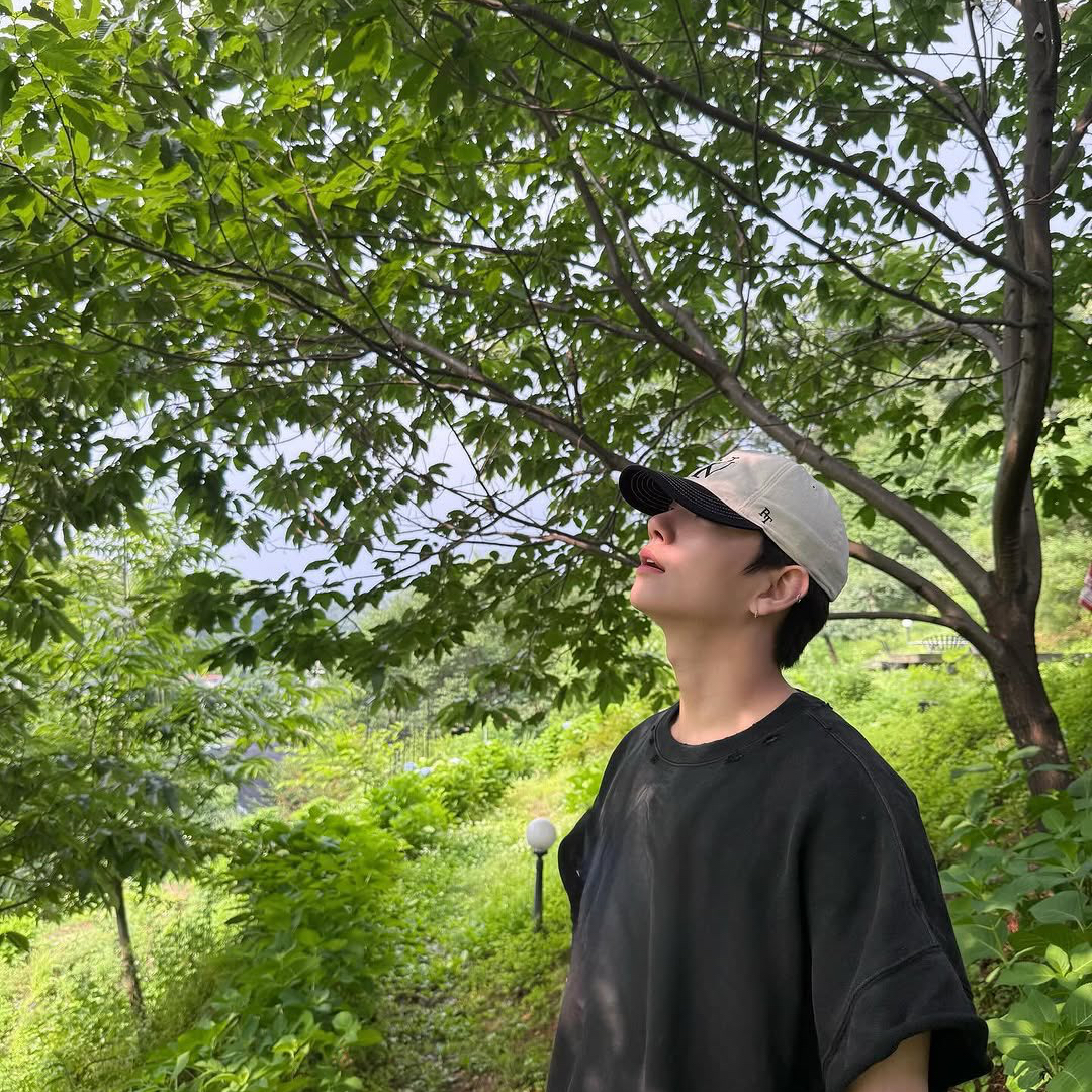 Recent activity shot of Joshua (SEVENTEEN)