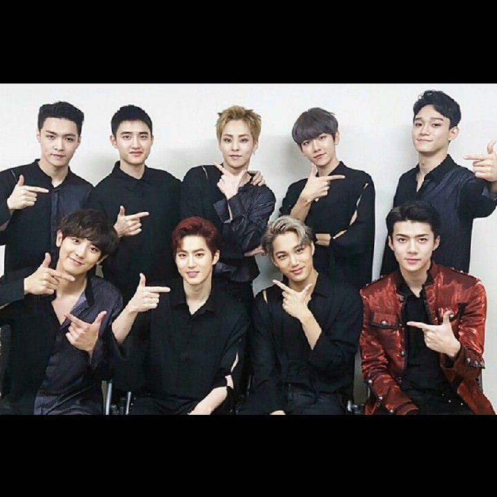 A moment captured by EXO's fan
