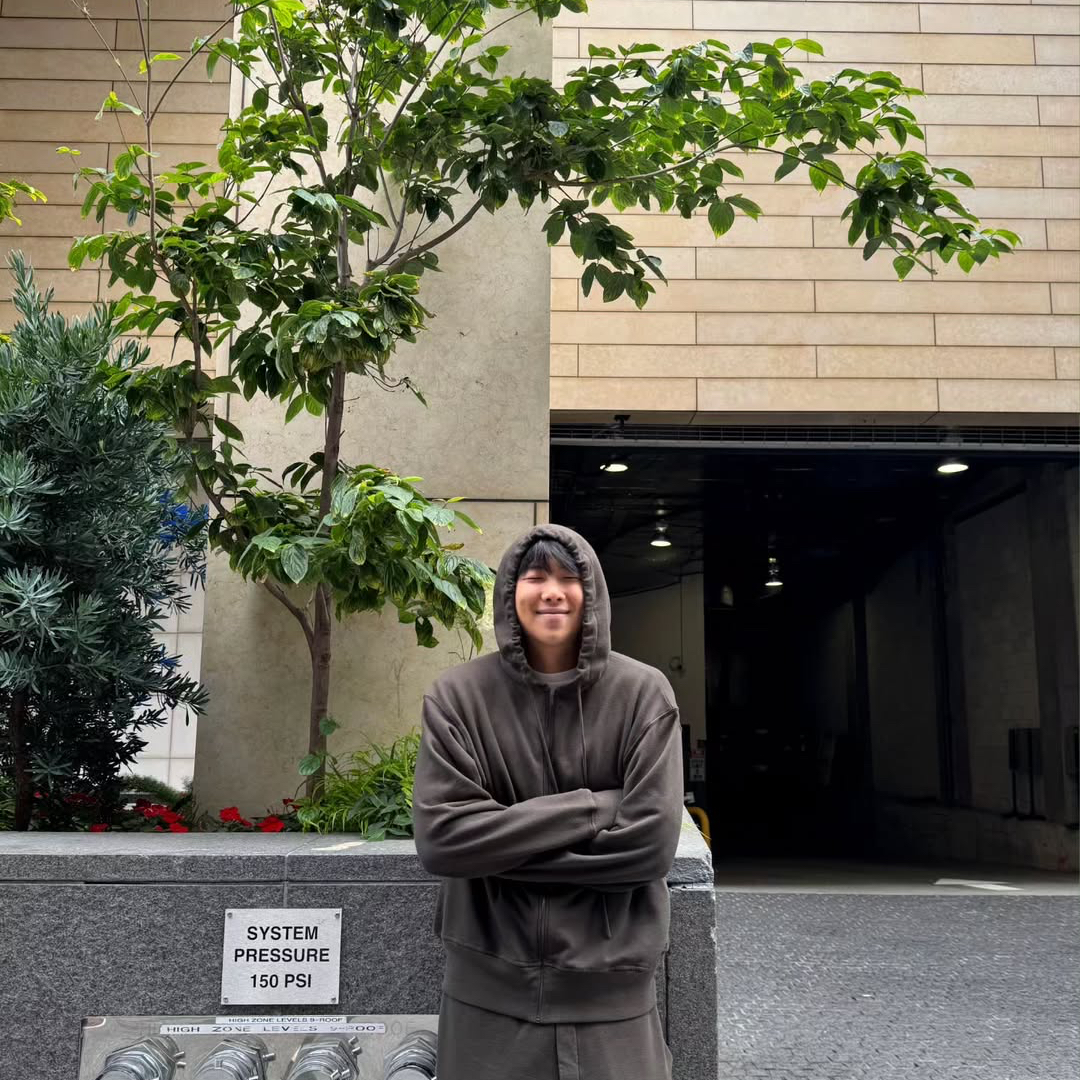 A moment captured by RM (BTS)'s fan