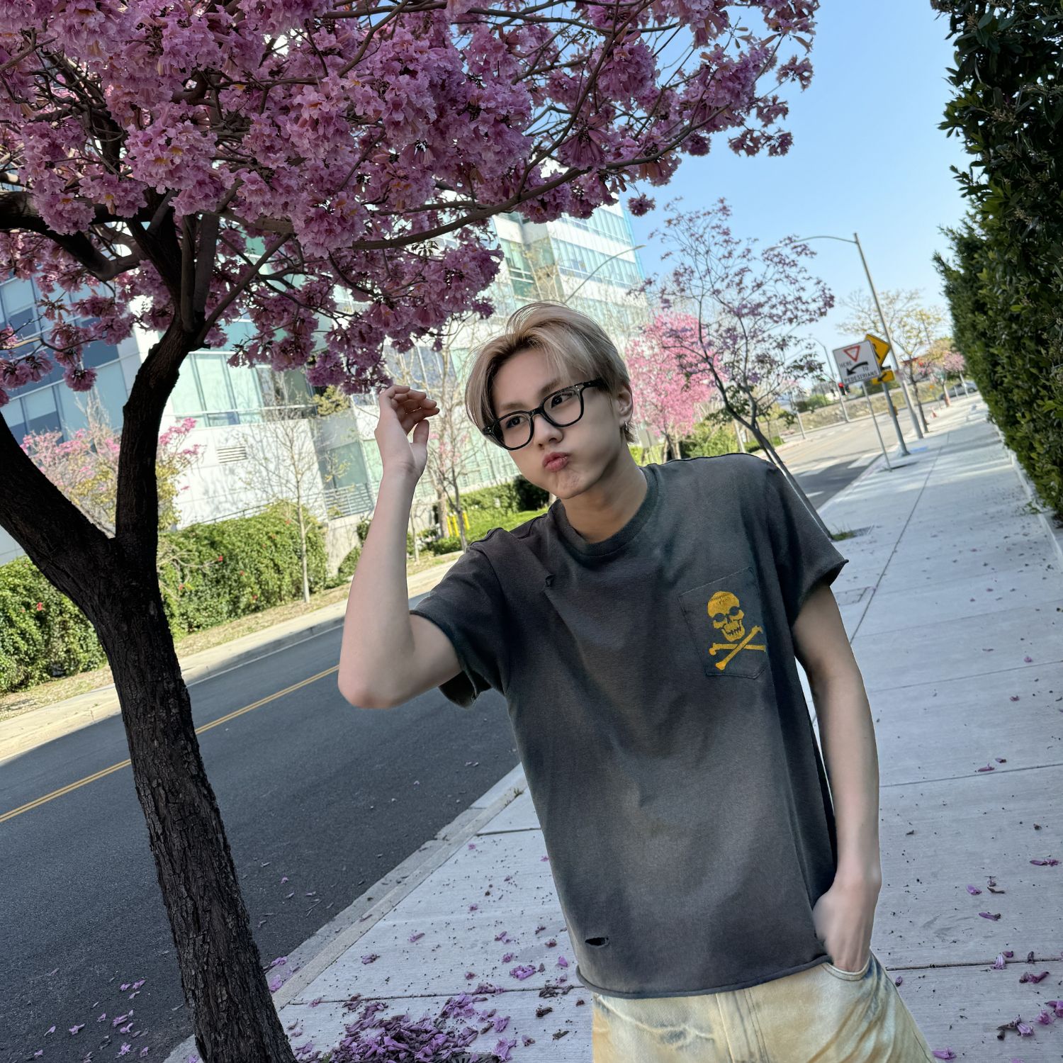 Recent activity shot of Jungwon (ENHYPEN)