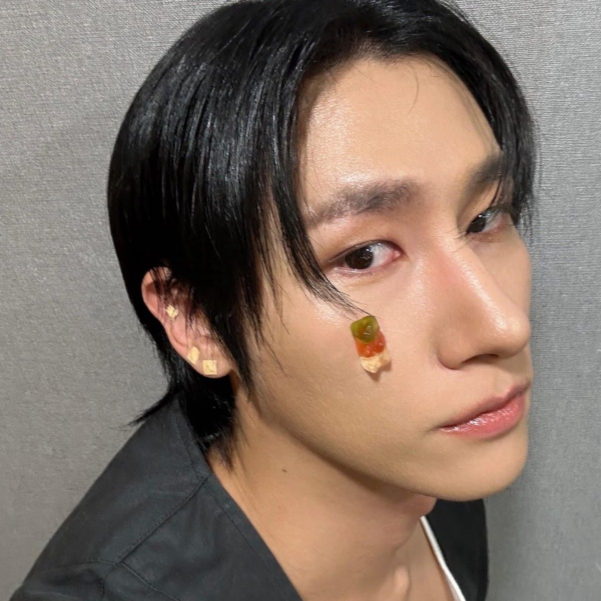 A moment captured by MONSTA X's fan
