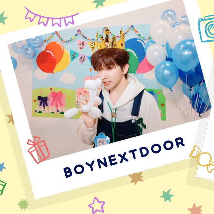 A moment captured by Woonhak (BOYNEXTDOOR)'s fan