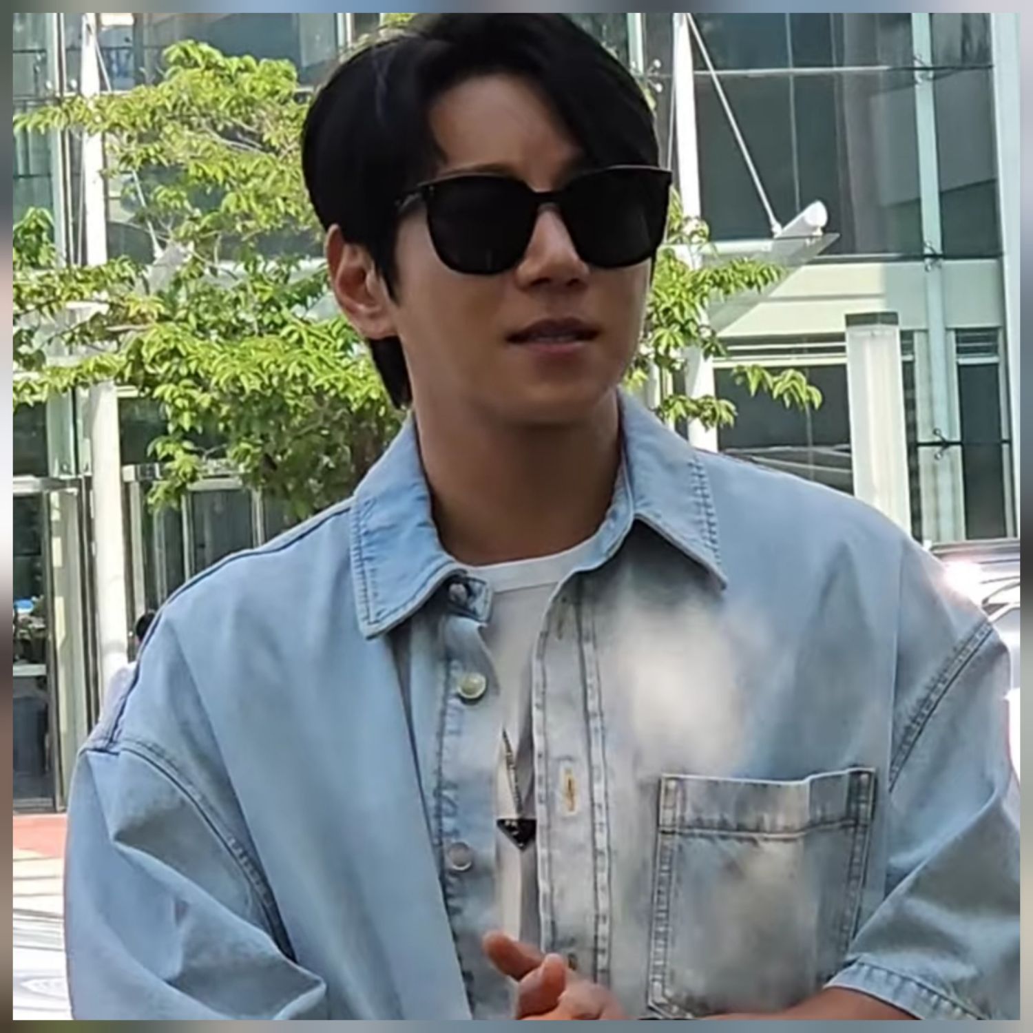 Behind-the-scenes cut of Hwang Chiyeol
