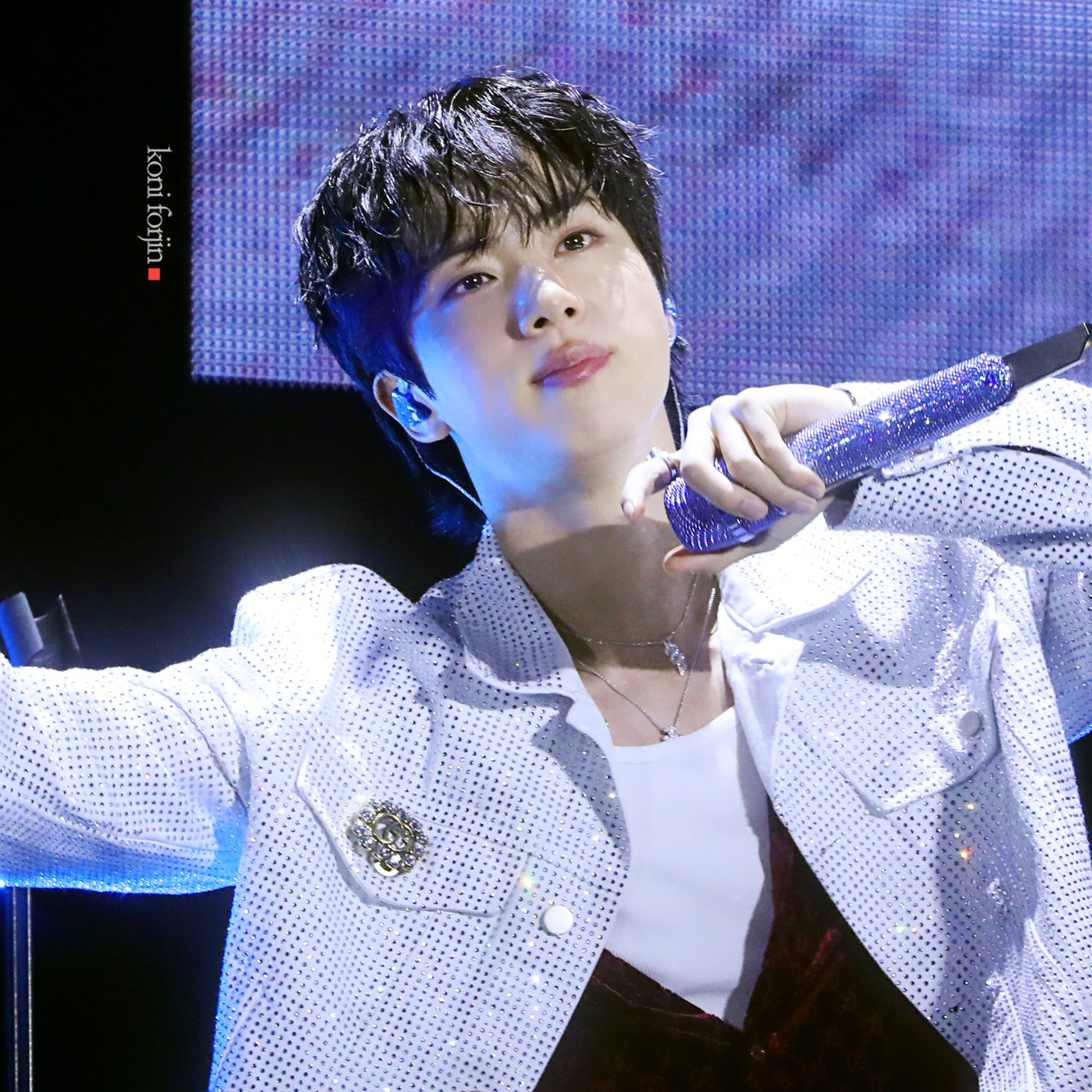 Recent activity shot of Jin (BTS)