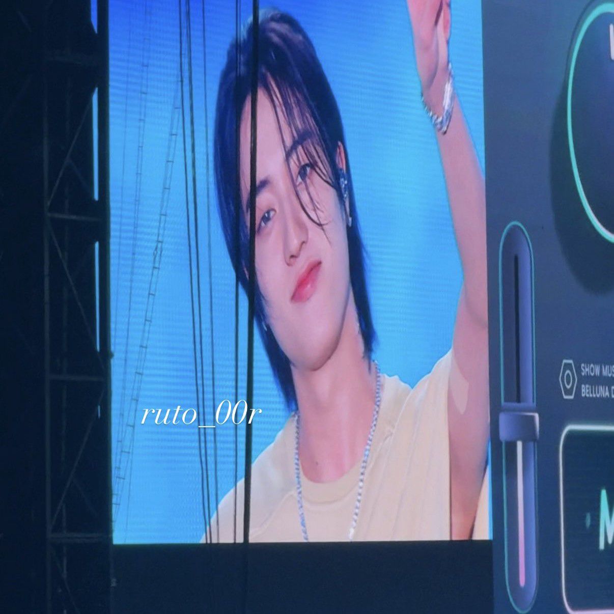 A moment captured by Haruto (TREASURE)'s fan
