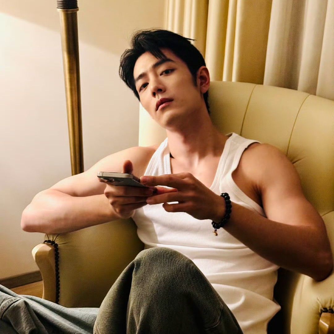 Latest photo of Xiao Zhan
