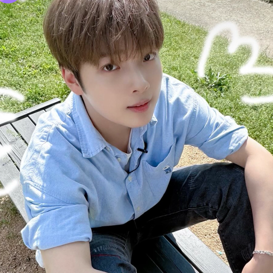 Recent activity shot of Choi JunSeong (GHOST9)