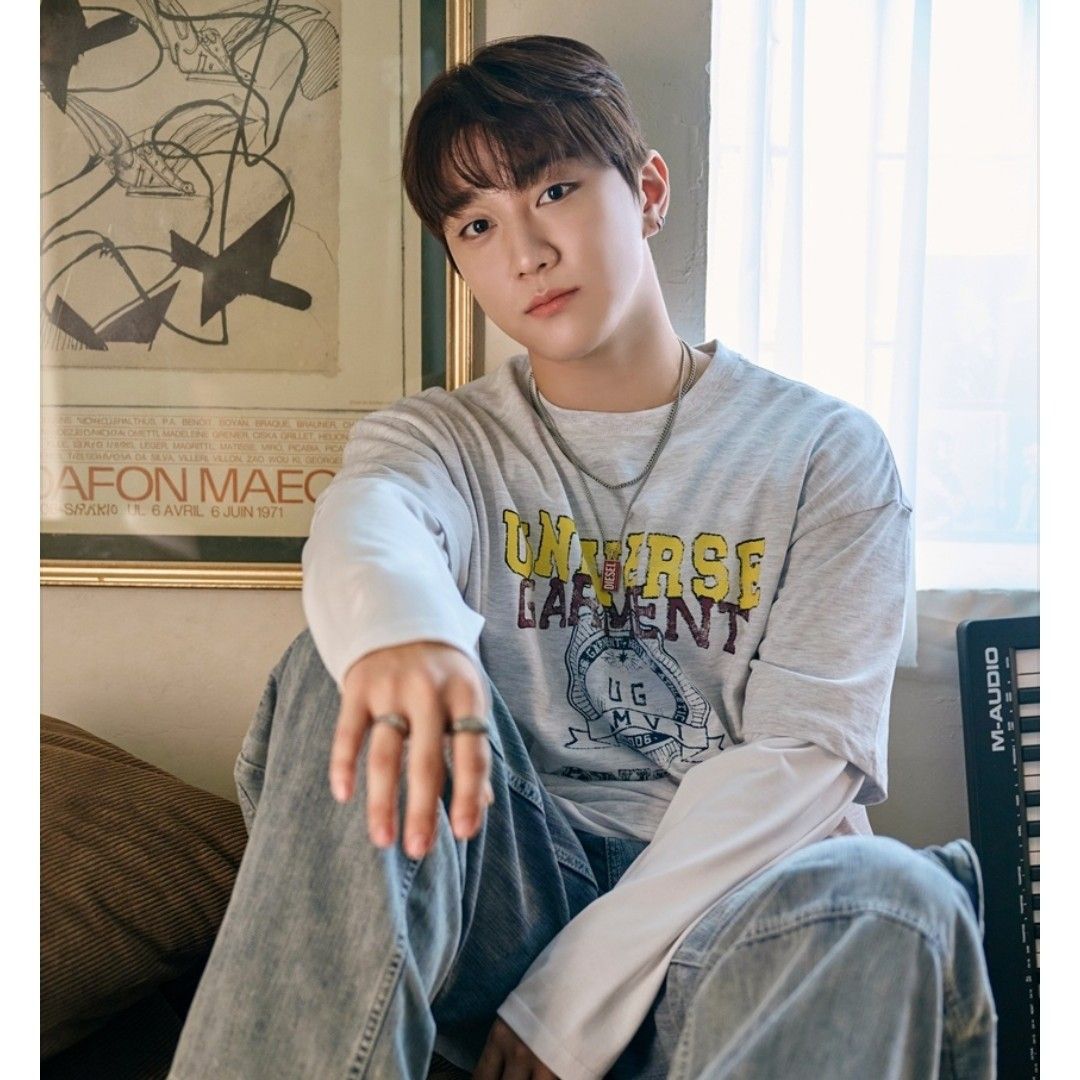 A moment captured by Hong Joochan (GoldenChild)'s fan