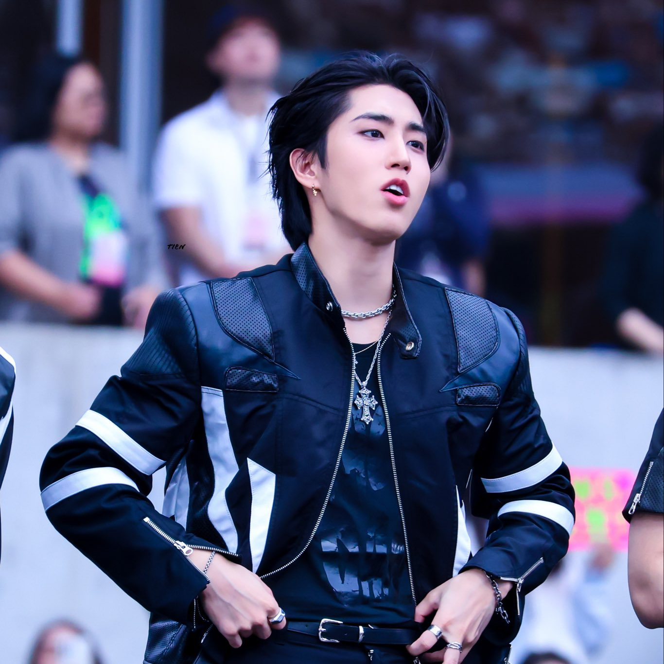 A moment captured by HAN (Stray Kids)'s fan