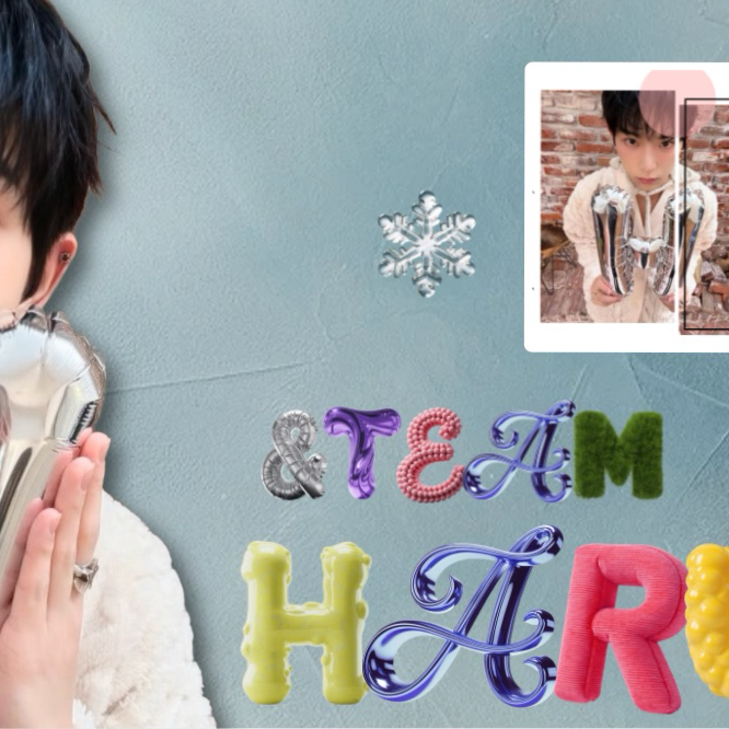 A moment captured by Harua (&TEAM)'s fan