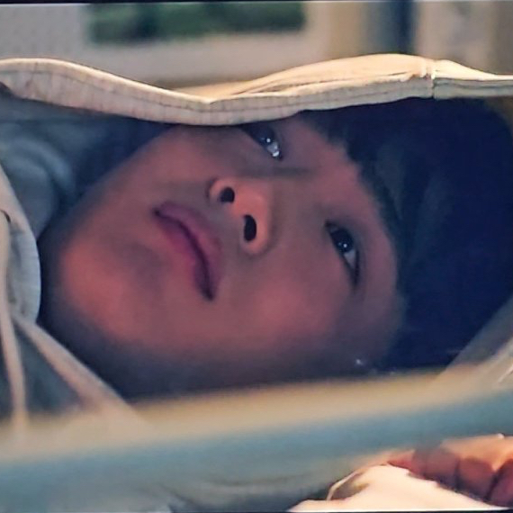 A moment captured by Kim Yohan (WEi)'s fan