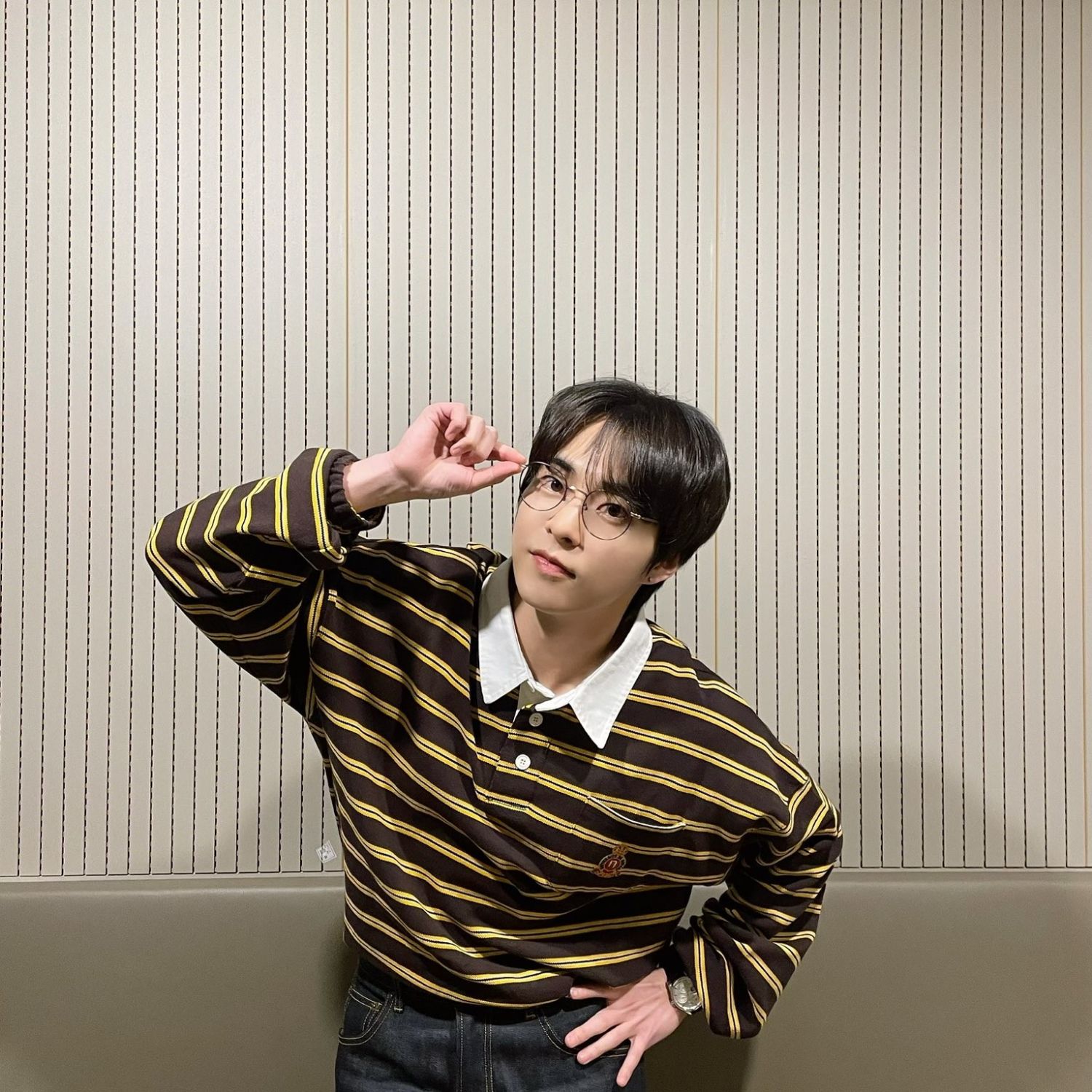 Recent activity shot of Xiumin (EXO)