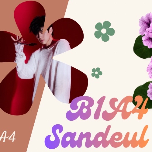 Recent activity shot of Sandeul (B1A4)