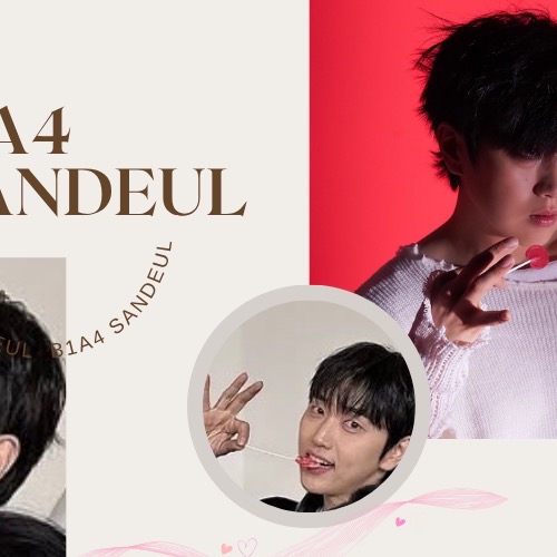 Recent activity shot of Sandeul (B1A4)