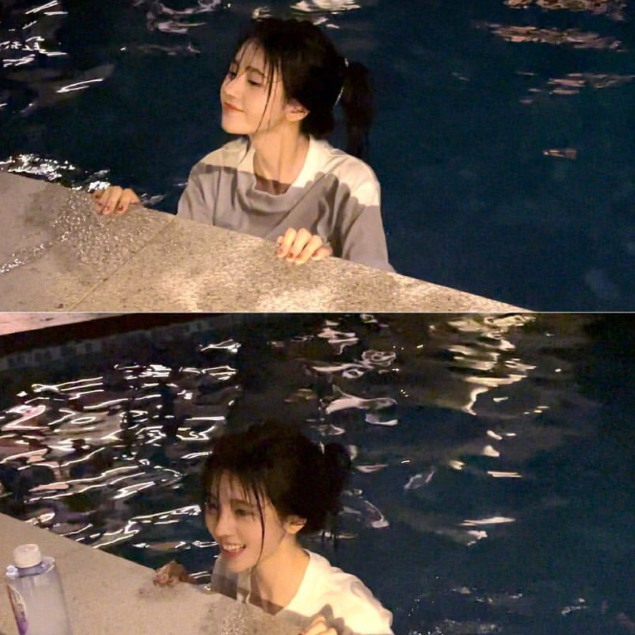 A moment captured by Ju Jingyi's fan