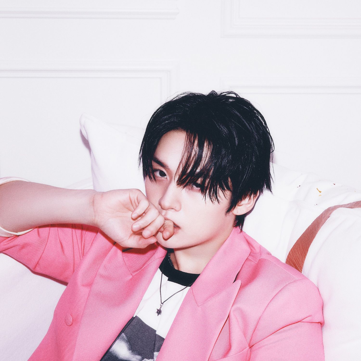 A moment captured by Stray Kids's fan