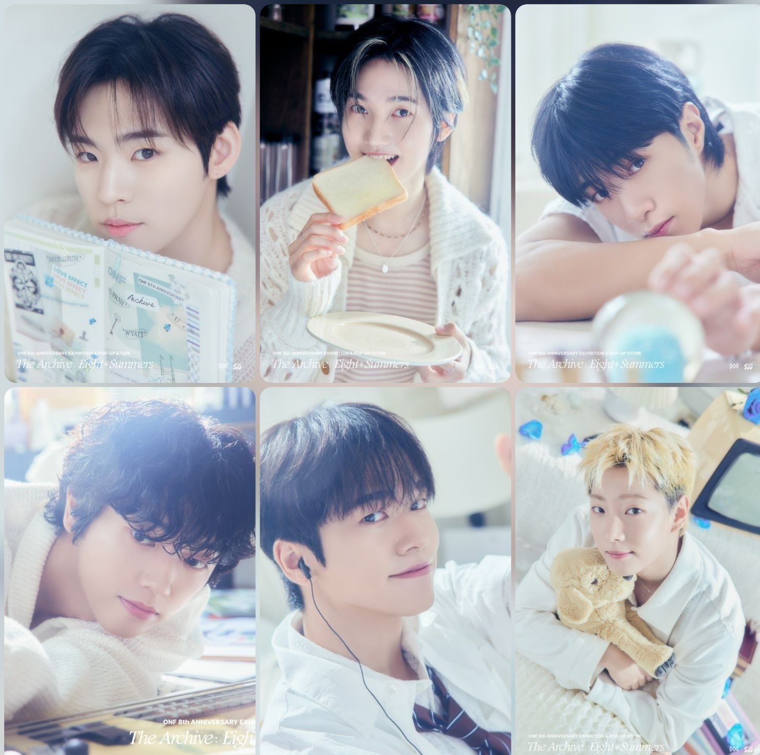 A moment captured by ONF's fan